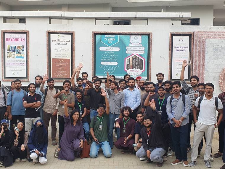 A group photograph of everyone at Session 4